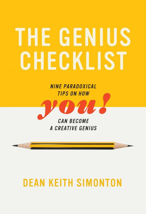 Cover of the book The Genius Checklist by Dean Keith Simonton, The MIT Press