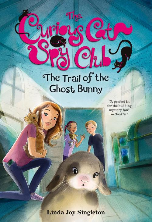 Cover of the book The Trail of the Ghost Bunny by Linda Joy Singleton, Albert Whitman & Company