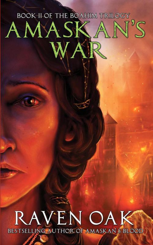 Cover of the book Amaskan's War by Raven Oak, Grey Sun Press