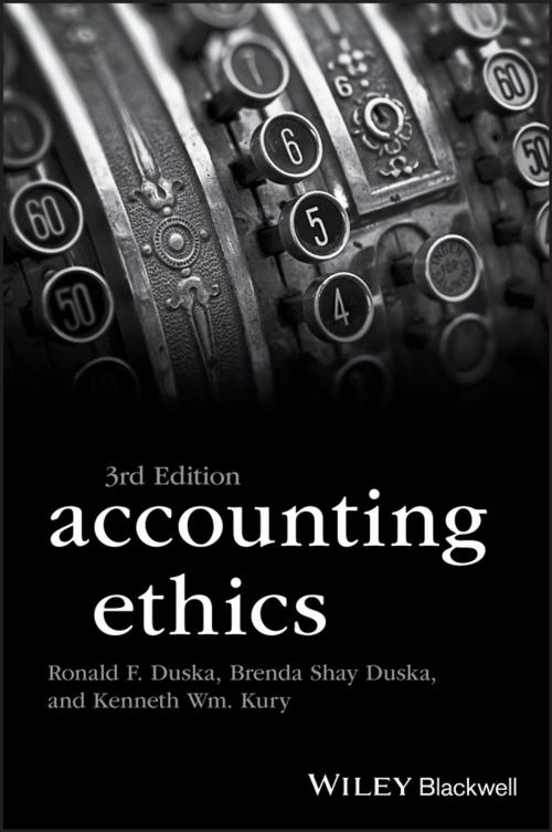Cover of the book Accounting Ethics by Ronald F. Duska, Brenda Shay Duska, Kenneth Wm. Kury, Wiley
