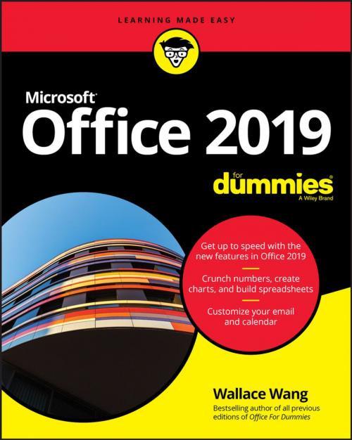 Cover of the book Office 2019 For Dummies by Wallace Wang, Wiley