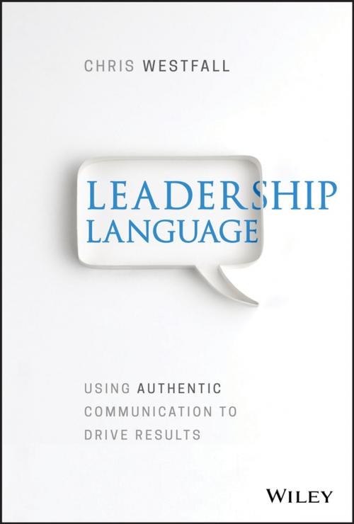 Cover of the book Leadership Language by Chris Westfall, Wiley
