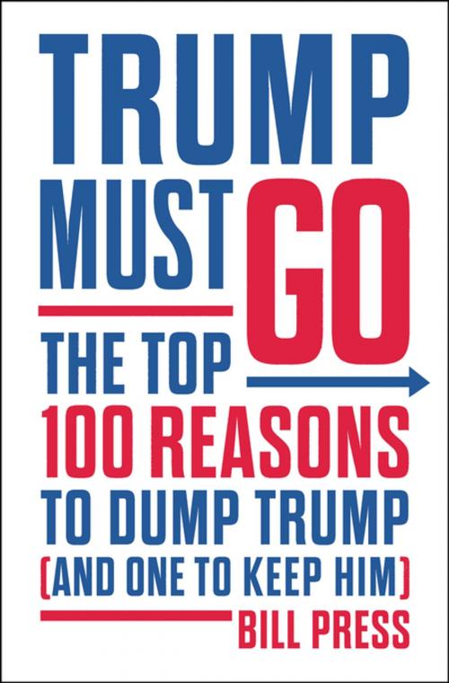 Cover of the book Trump Must Go by Bill Press, St. Martin's Press