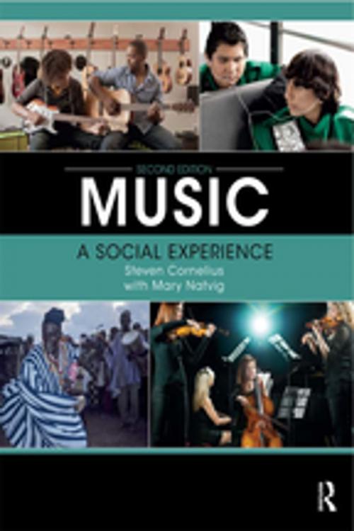 Cover of the book Music: A Social Experience by Steven Cornelius, Mary Natvig, Taylor and Francis