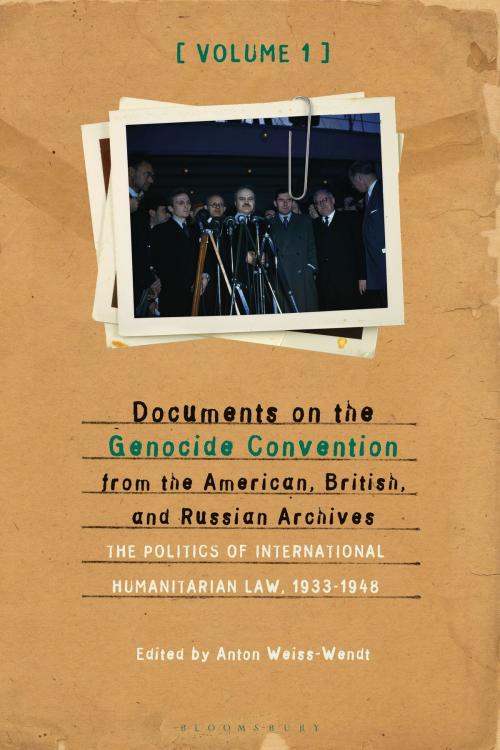 Cover of the book Documents on the Genocide Convention from the American, British, and Russian Archives by , Bloomsbury Publishing