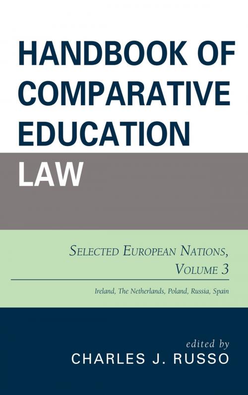 Cover of the book Handbook of Comparative Education Law by , Rowman & Littlefield Publishers