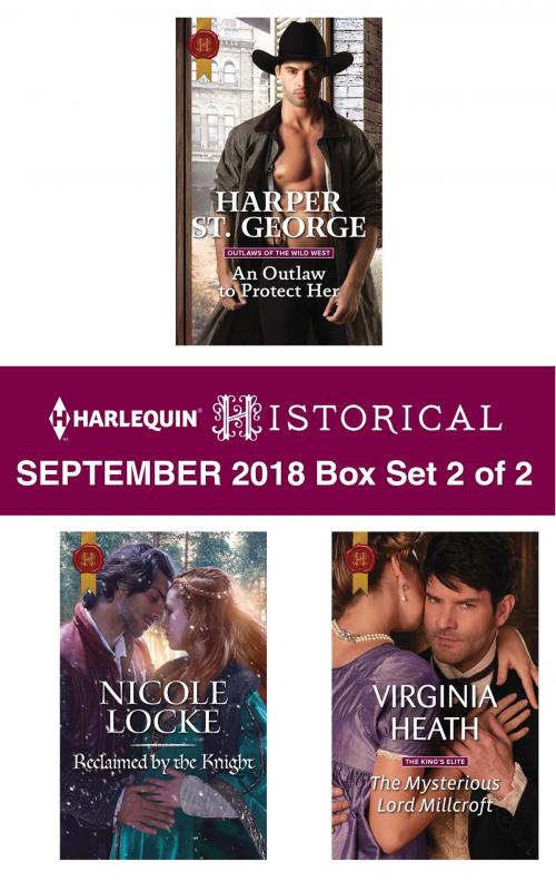 Cover of the book Harlequin Historical September 2018 - Box Set 2 of 2 by Harper St. George, Nicole Locke, Virginia Heath, Harlequin