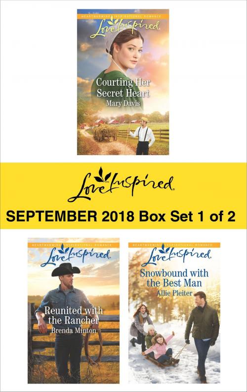 Cover of the book Harlequin Love Inspired September 2018 - Box Set 1 of 2 by Mary Davis, Brenda Minton, Allie Pleiter, Harlequin