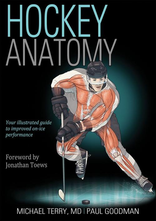 Cover of the book Hockey Anatomy by Michael A. Terry, Paul Goodman, Human Kinetics, Inc.