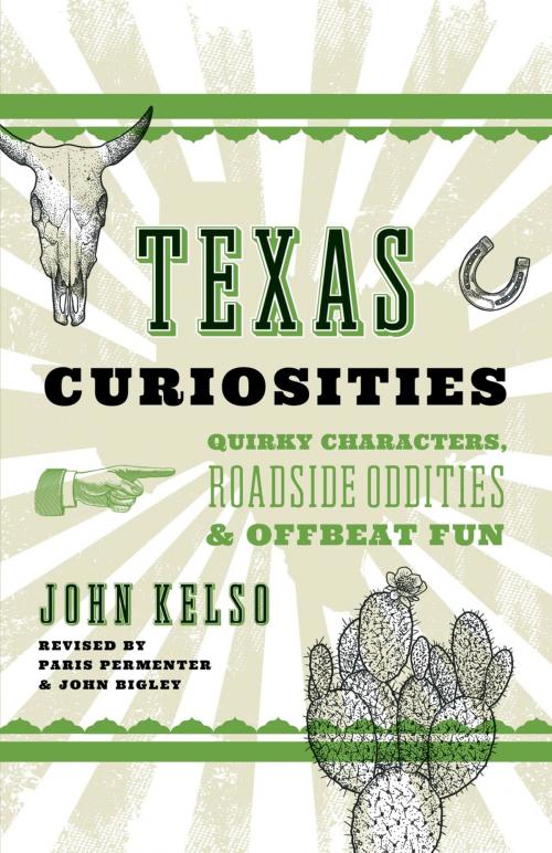 Cover of the book Texas Curiosities by John Kelso, Paris Permenter, John Bigley, Globe Pequot Press