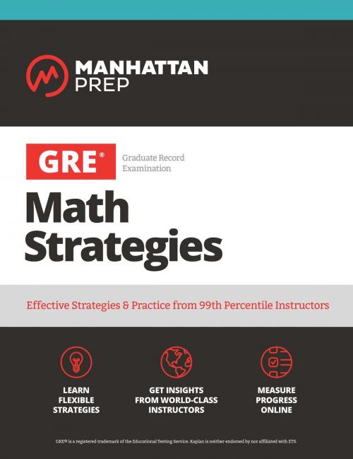 Cover of the book GRE Math Strategies by Manhattan Prep, Manhattan Prep Publishing