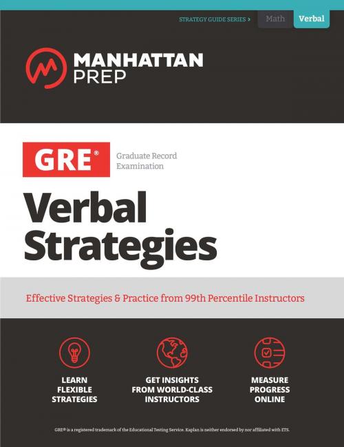 Cover of the book GRE Verbal Strategies by Manhattan Prep, Manhattan Prep Publishing