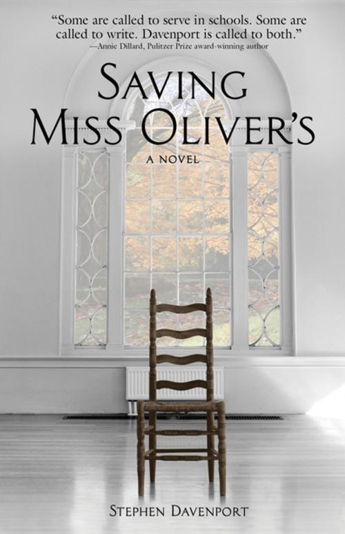 Cover of the book Saving Miss Oliver's by Stephen Davenport, West Margin Press