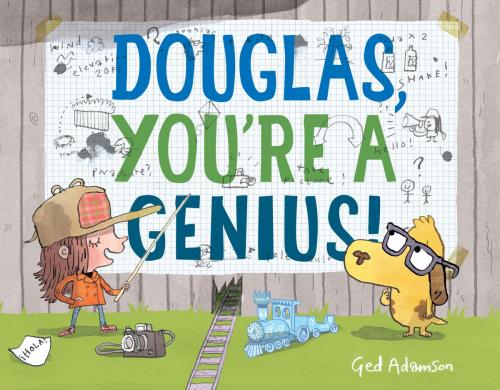 Cover of the book Douglas, You're a Genius! by Ged Adamson, Random House Children's Books