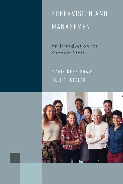 Cover of the book Supervision and Management by Marie Keen Shaw, Hali R. Keeler, Rowman & Littlefield Publishers