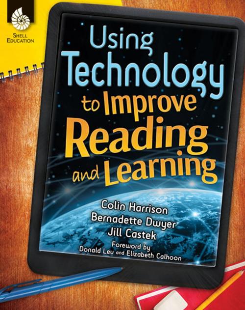 Cover of the book Using Technology to Improve Reading and Learning by Colin Harrison, Shell Education