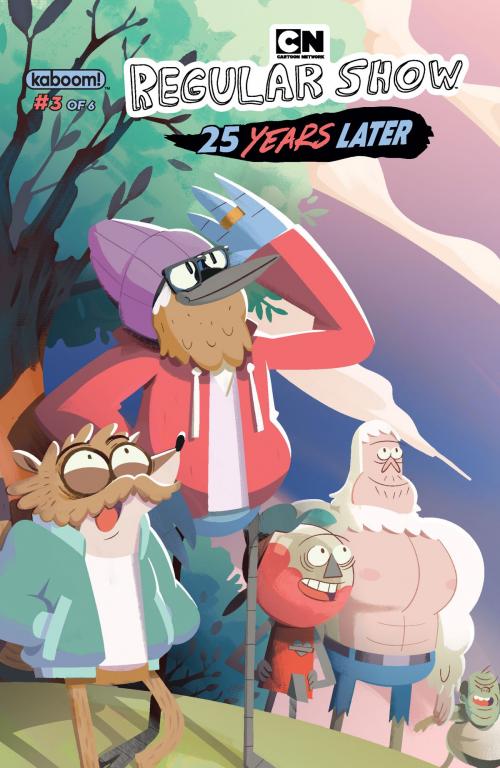Cover of the book Regular Show: 25 Years Later #3 by Christopher Hastings, Joana Lafuente, KaBOOM!