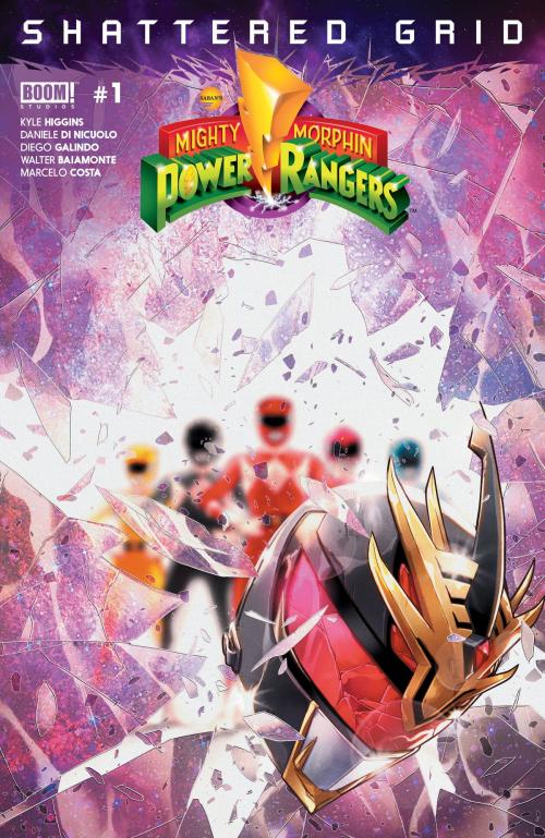 Cover of the book Mighty Morphin Power Rangers: Shattered Grid #1 by Kyle Higgins, Ryan Ferrier, Walter Baiamonte, Marcelo Costa, BOOM! Studios