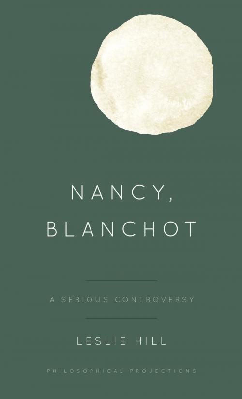 Cover of the book Nancy, Blanchot by Leslie Hill, Rowman & Littlefield International