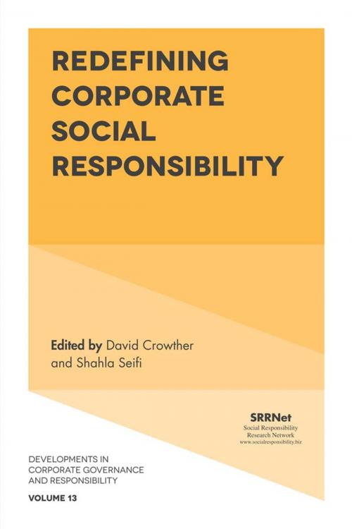 Cover of the book Redefining Corporate Social Responsibility by , Emerald Publishing Limited