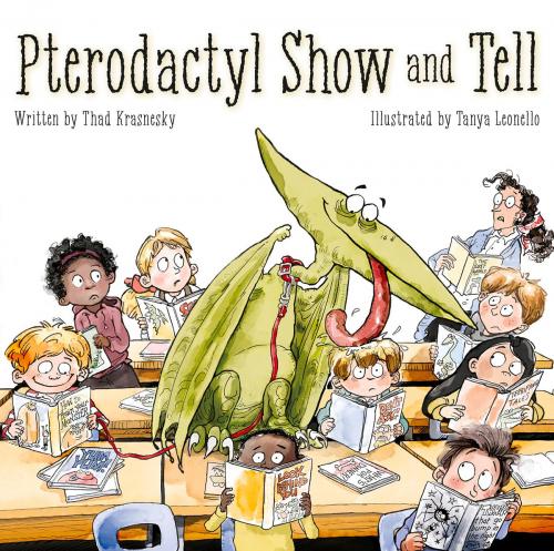 Cover of the book Pterodactyl Show and Tell by Thad Krasnesky, Flashlight Press