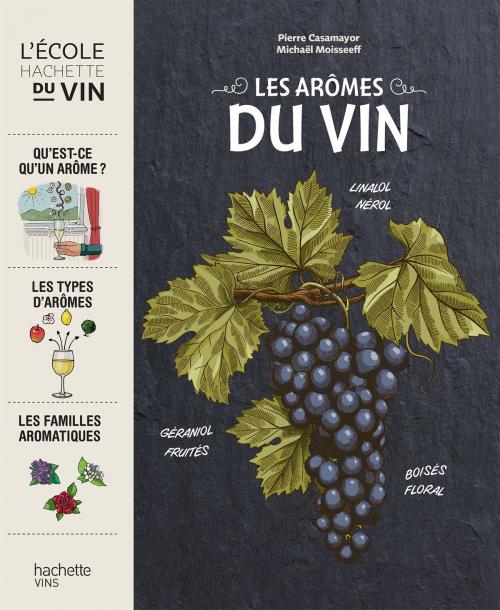 Cover of the book Les arômes du vin by Michaël Moisseeff, Pierre Casamayor, Hachette Pratique