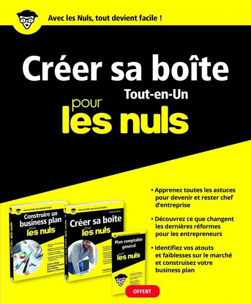 Cover of the book Créer sa boîte Tout-en-Un pour les Nuls by Amine CHELLY, Jean-Yves EGLEM, Emmanuel FRÉMIOT, Laurence de PERCIN, edi8