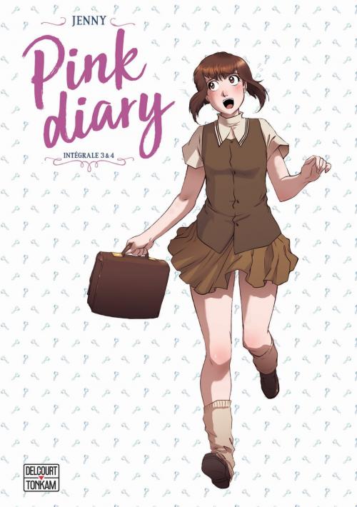 Cover of the book Pink diary T03 & T04 by Jenny, Delcourt