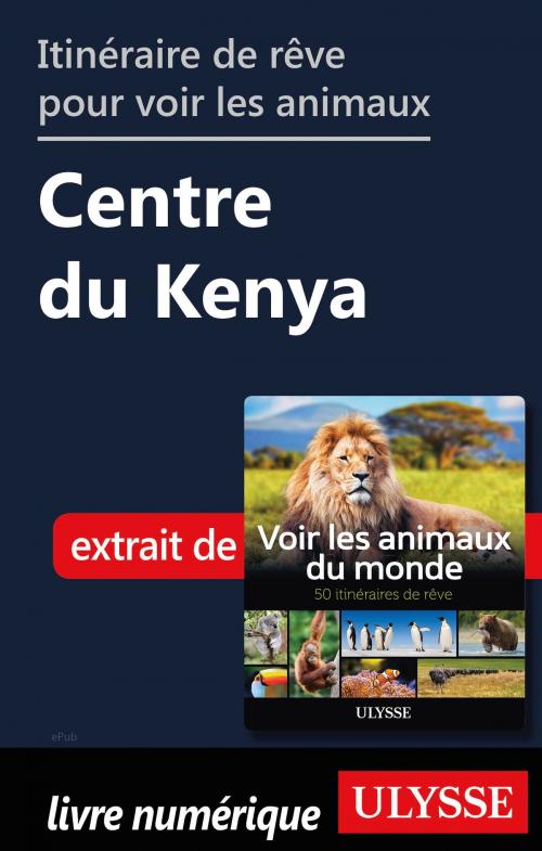 Cover of the book Itinéraire de rêve pour voir les animaux - Centre du Kenya by Ariane Arpin-Delorme, Guides de voyage Ulysse