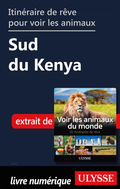 Cover of the book Itinéraire de rêve pour voir les animaux - Sud du Kenya by Ariane Arpin-Delorme, Guides de voyage Ulysse