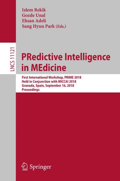 Cover of the book PRedictive Intelligence in MEdicine by , Springer International Publishing