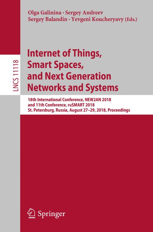 Cover of the book Internet of Things, Smart Spaces, and Next Generation Networks and Systems by , Springer International Publishing
