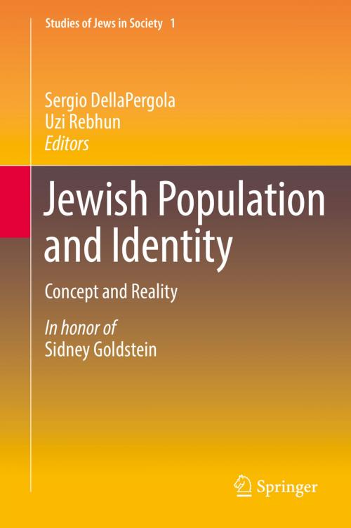 Cover of the book Jewish Population and Identity by , Springer International Publishing