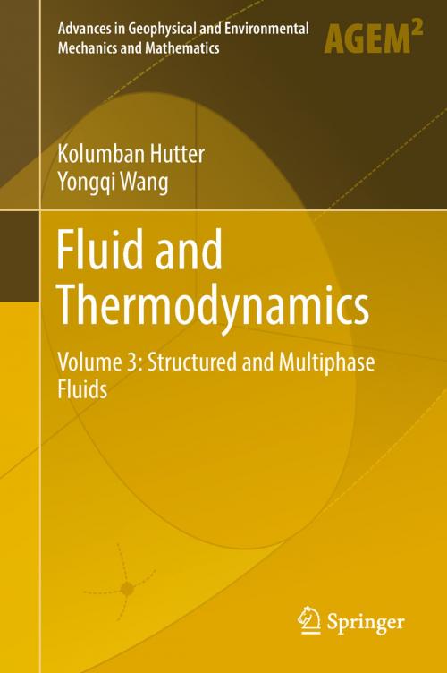 Cover of the book Fluid and Thermodynamics by Kolumban Hutter, Yongqi Wang, Springer International Publishing