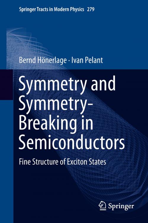 Cover of the book Symmetry and Symmetry-Breaking in Semiconductors by Bernd Hönerlage, Ivan Pelant, Springer International Publishing