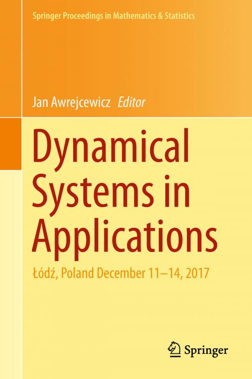 Cover of the book Dynamical Systems in Applications by , Springer International Publishing
