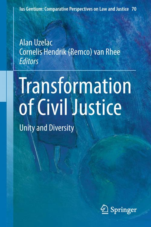 Cover of the book Transformation of Civil Justice by , Springer International Publishing