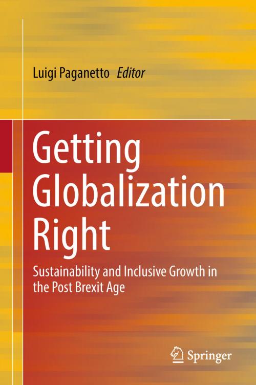 Cover of the book Getting Globalization Right by , Springer International Publishing