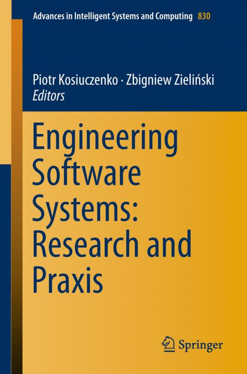 Cover of the book Engineering Software Systems: Research and Praxis by , Springer International Publishing