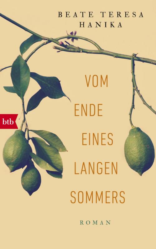 Cover of the book Vom Ende eines langen Sommers by Beate Teresa Hanika, btb Verlag