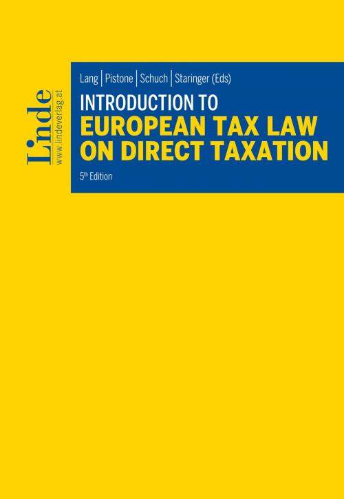 Cover of the book Introduction to European Tax Law on Direct Taxation by , Linde Verlag Wien Gesellschaft m.b.H.