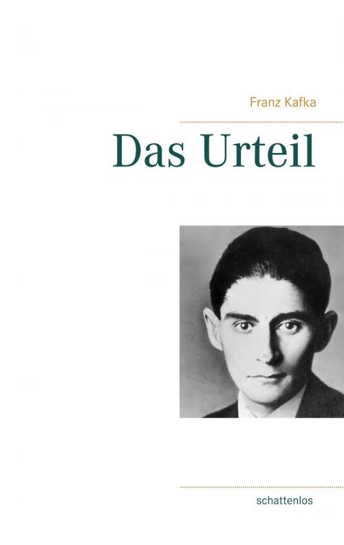 Cover of the book Das Urteil by Franz Kafka, Books on Demand