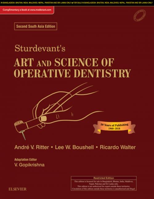 Cover of the book Sturdevant's Art & Science of Operative Dentistry- E Book by V Gopikrishna, Elsevier Health Sciences