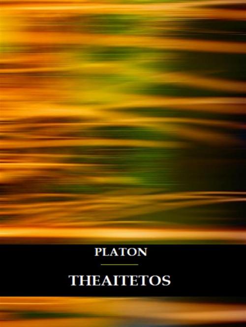 Cover of the book Theaitetos by Platon, Bauer Books
