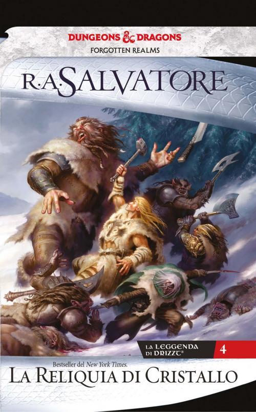 Cover of the book La reliquia di cristallo by R. A. Salvatore, Armenia srl