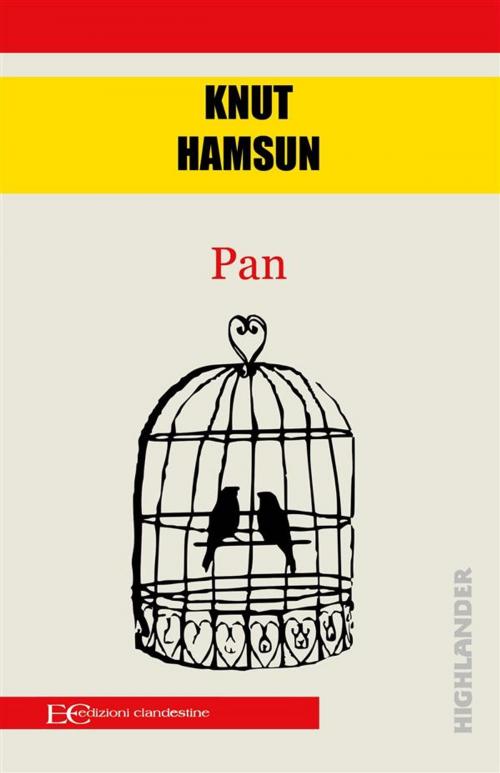 Cover of the book pan by Knut Hamsun, Edizioni Clandestine