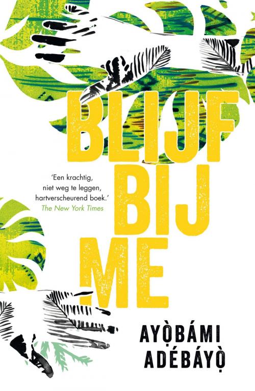 Cover of the book Blijf bij me by Ayobami Adebayo, Bruna Uitgevers B.V., A.W.