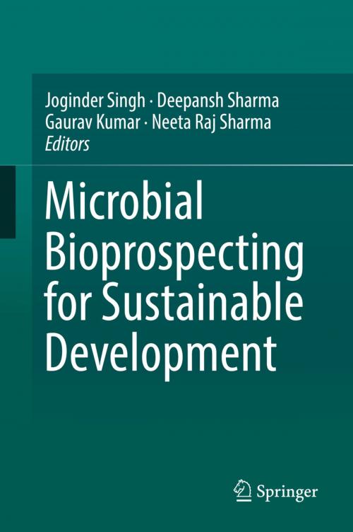 Cover of the book Microbial Bioprospecting for Sustainable Development by , Springer Singapore