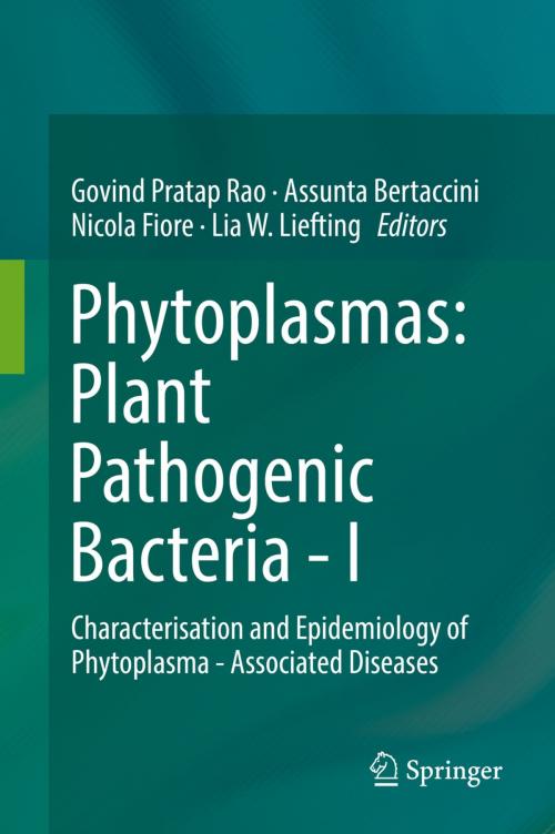 Cover of the book Phytoplasmas: Plant Pathogenic Bacteria - I by , Springer Singapore