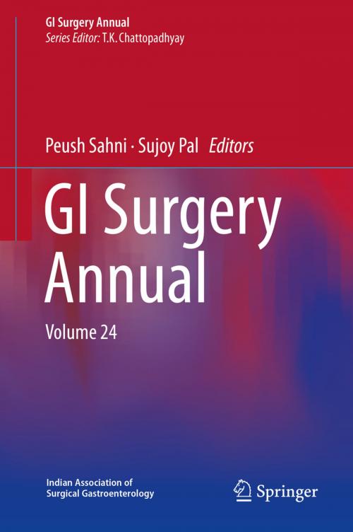 Cover of the book GI Surgery Annual by T.K. Chattopadhyay, Springer Singapore